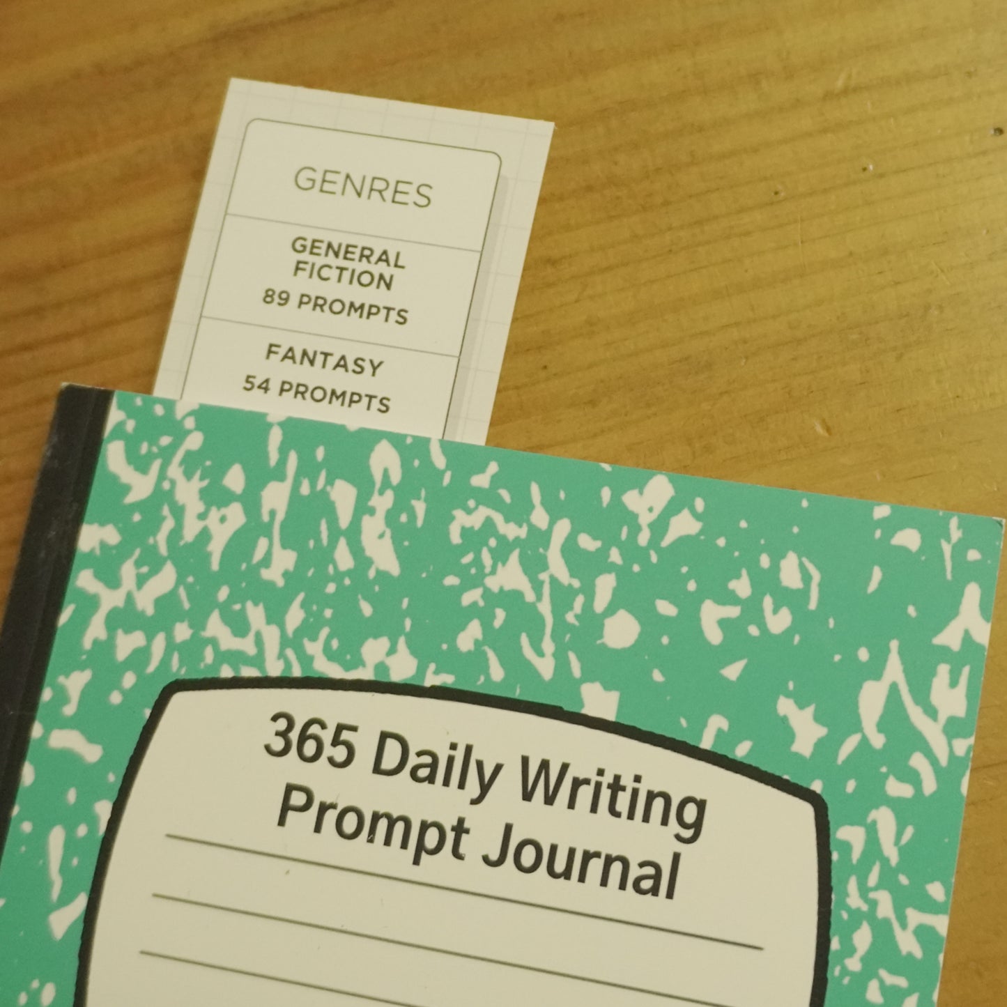 Writing Prompt Bookmark