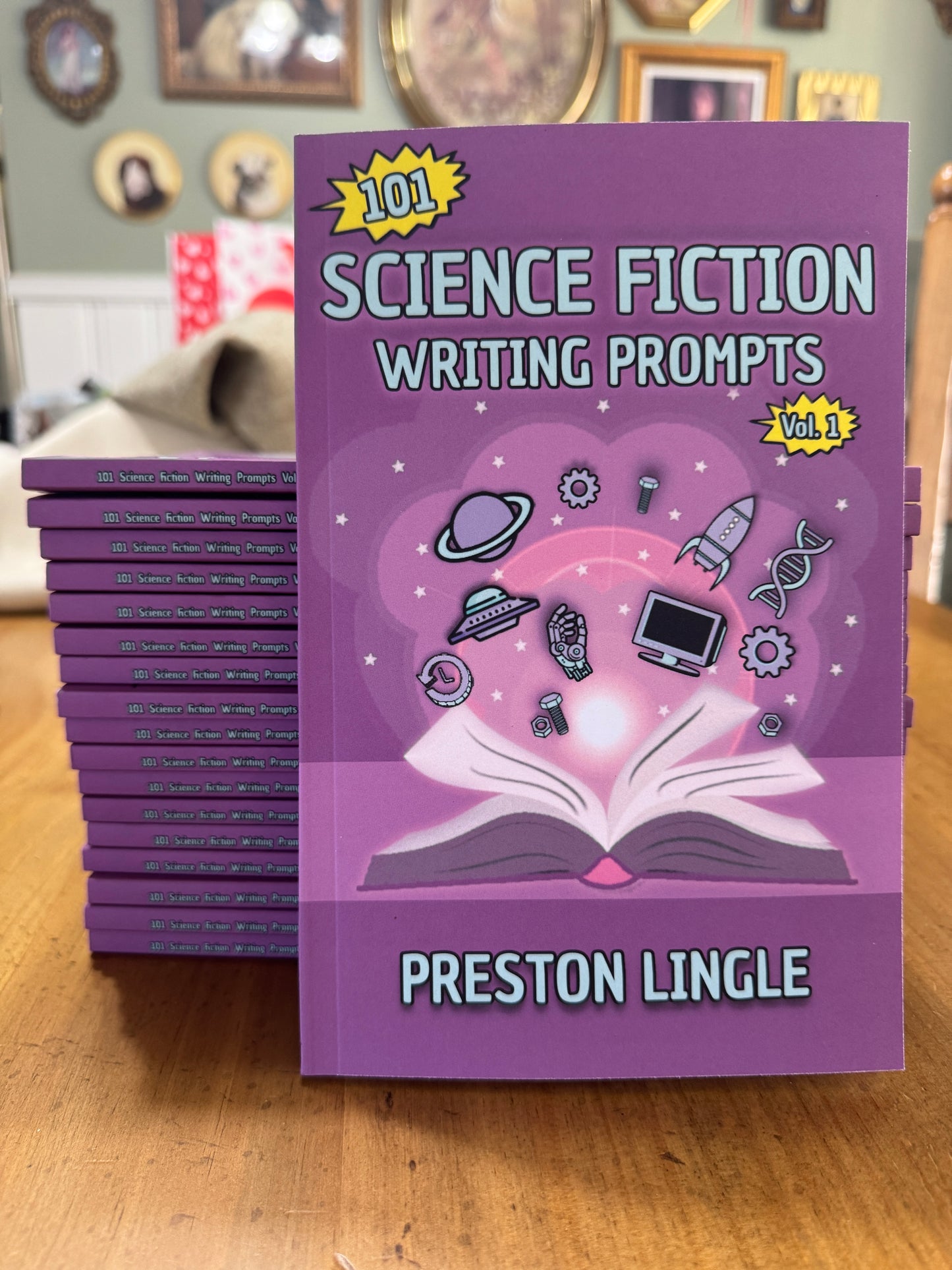 101 Science Fiction Writing Prompts Volume 1 - Daily Creative Writing Journal with Prompts